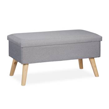 Banc avec espace de rangement