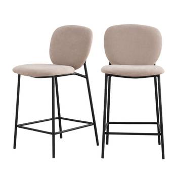 Lot de 2 tabourets de bar Dalby