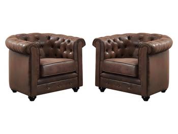 Sessel CHESTERFIELD 2er-Set