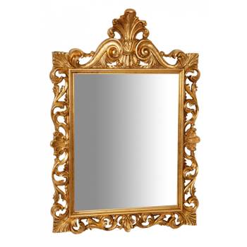 Barockspiegel mit Goldrahmen