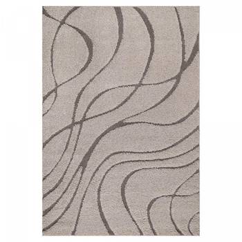 Tapis shaggy POUDA 200x280 beige