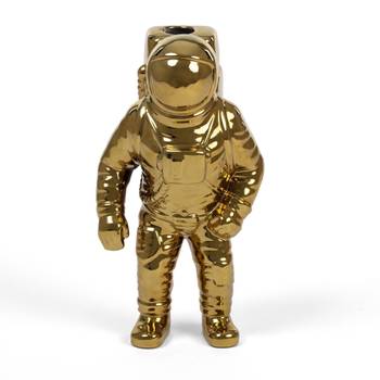 VASO ASTRONAUTA GOLD ART 10933 SELETTI