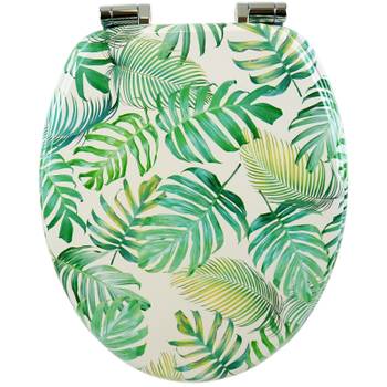 Premium WC Sitz  Tropical Leaves