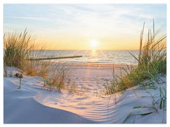 Fototapete Strand Meer Sonnenuntergang