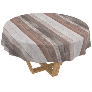 Tischdecke Rustikal Holzdesign R