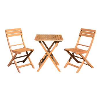 Gartenset Diego 2x Stuhl + 1x Tisch
