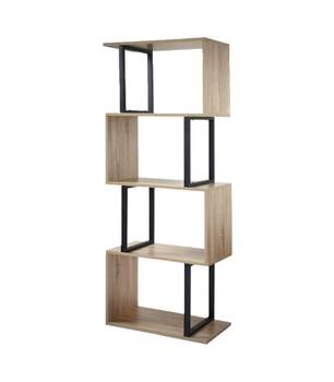 Bücherregal mit 4 Ebenen - H148 cm