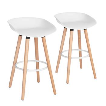 Tabouret de bar DEARBORN WH (lot de 2)