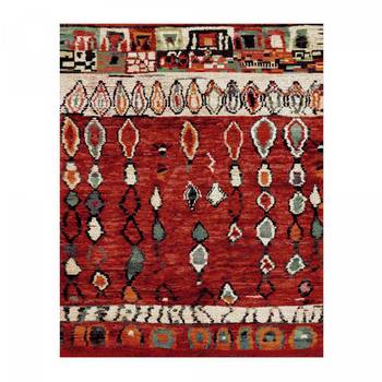 Tapis berbère style MOROCO 280x380 rouge