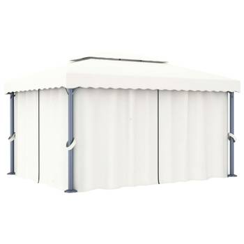 Pavillon mit Vorhang 3000568