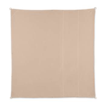 Quadratisches Sonnensegel in Beige
