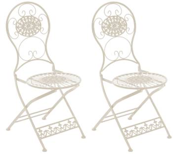 Chaises de jardin Mani Lot de 2