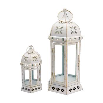 Lanternes décoratives Dalia (lot de 2)