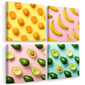 Set De Tableaux FRUIT Nature Effet 3D