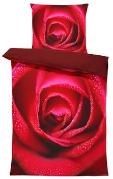 Bettwäsche Rose 135 x 200 cm