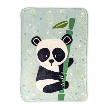 Panda garden blue Couverture