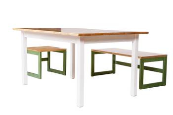 Kindersitzgruppe Birke Massiv (3er Set)