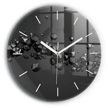 Wanduhr Mystischer Schatten
