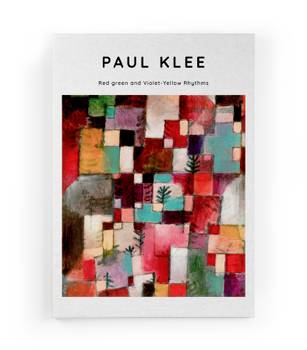 Leinwand  Paul Klee Rot und Grün