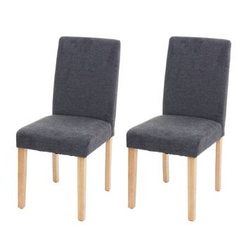 Chaise capitonnée Littau lot de 2