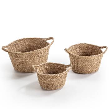 Set de 3 paniers Sole fibre naturelle