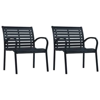 Chaise de jardin (lot de 2) 47939