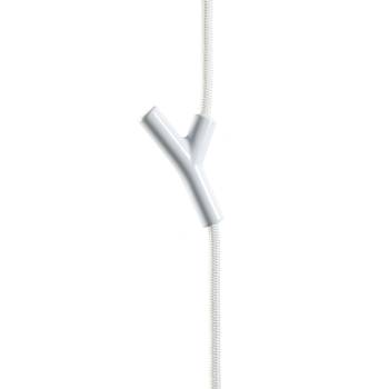 Seilgarderobe Wardrope Weiß / Weiß