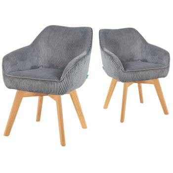 Esszimmerstuhl Mika-Jara 2er-Set