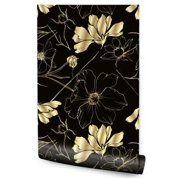 Papier Peint FLEURS Plantes Glamour