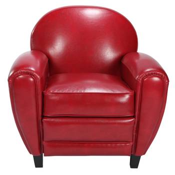 Fauteuil Club Rouge