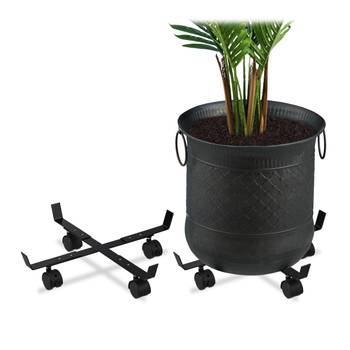 Support roulant extensible pour plantes