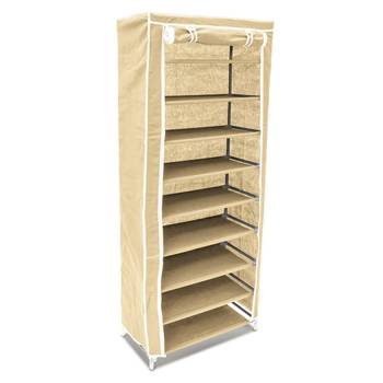 Armoire à chaussures en tissu pliante