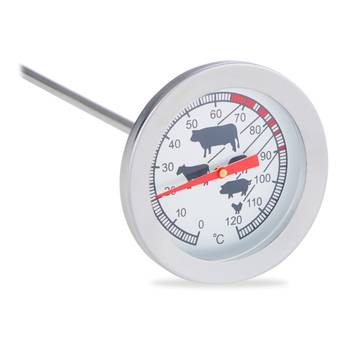 Analoges Edelstahl Einstichthermometer