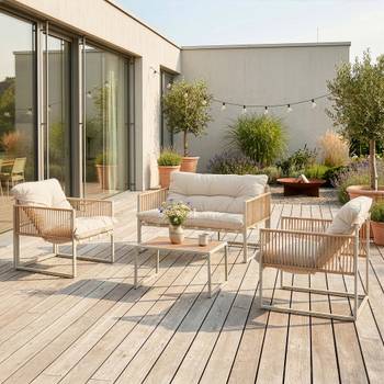 Gartenmöbelset Karg 4-tlg.