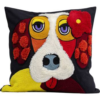 Coussin chien basset