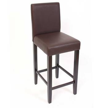 Tabouret de bar M37 (lot de 2) Simlicuir