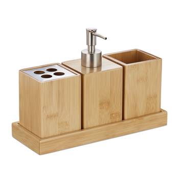 Lot d'accessoires de salle de bain