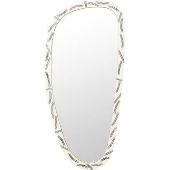 Miroir Planos 93x43cm blanc