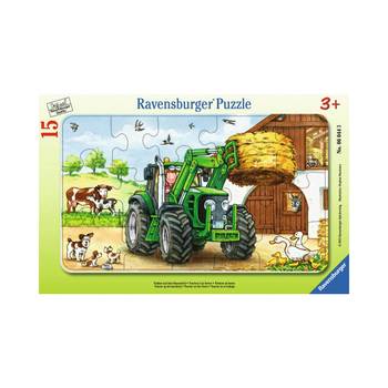 Puzzle Traktor Auf Dem Bauernhof