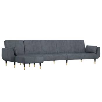 L-Form Schlafsofa 3028917-2 (2-teilig)