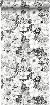 papier peint fleurs 7105