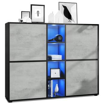 Highboard Cuba V3 mit Beleuchtung