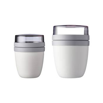 Lunchpot mini + regular Ellipse 2er Set