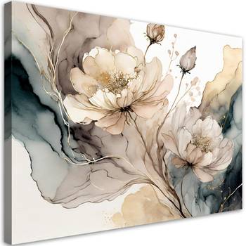Canvas schilderij Bloemen