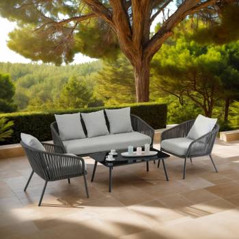Gartenmöbel-Set BENGAL 4er Set
