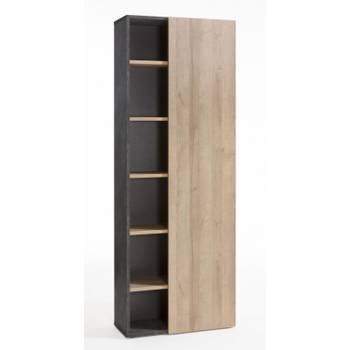 Bibliothèque 218 cm 1 porte - JENY