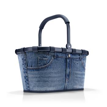 Einkaufskorb carrybag Jeans Classic Blue