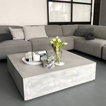 Beton Block Couchtisch Loungetisch