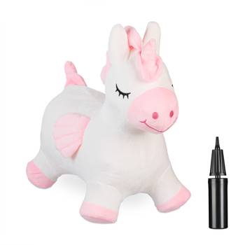 Hüpftier Einhorn mit Bezug