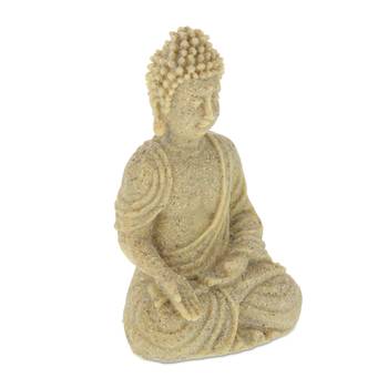 Buddha Figur sitzend 18cm